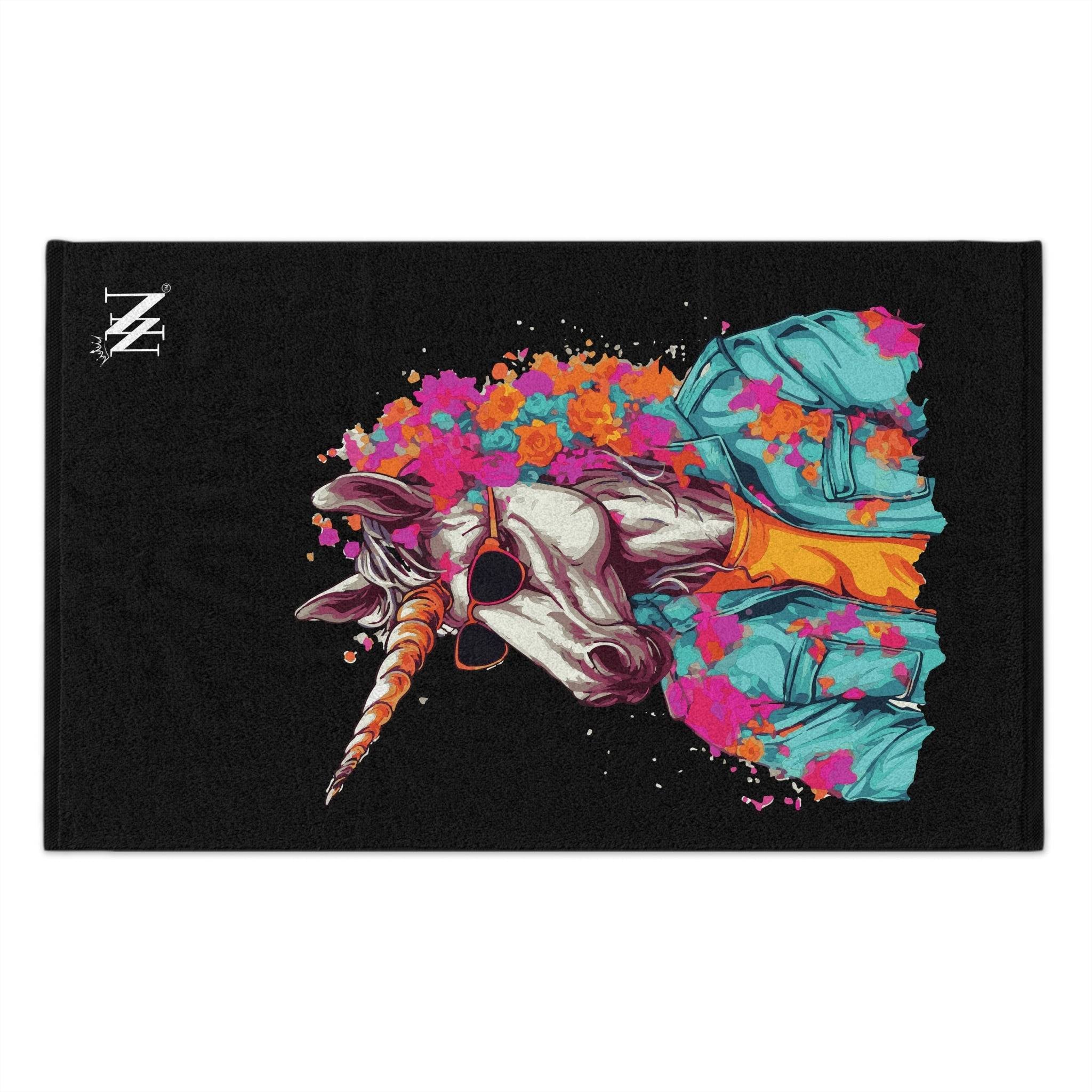 The Unicorn Black Mix & Match Soft Sex Towels | Flirty Lovers’ Gifts