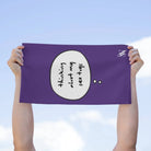 Thinking About My Sex Toys Purple Mix & Match Soft Sex Towels | Flirty Lovers’ Gifts