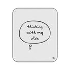 Thinking With My Dick | Mix Match Fun-Flirty Lovers’ Water-Resistant Blankets