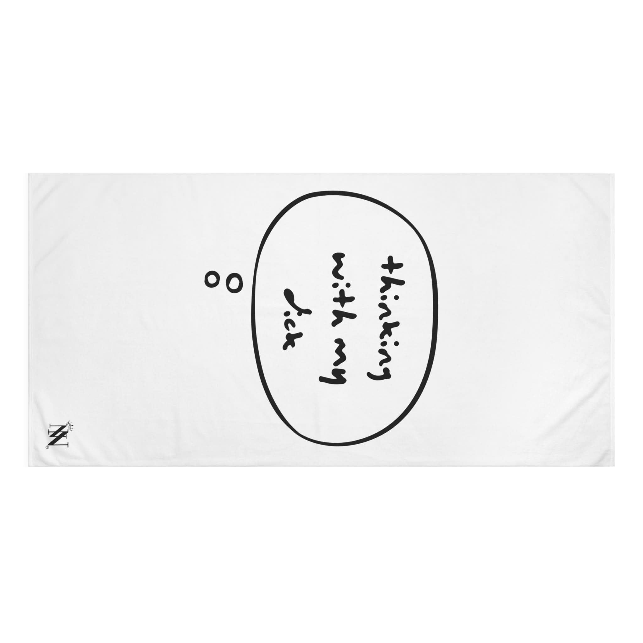 Thinking With My Dick | Mix & Match Naughty XL Fun-Flirty Lovers’ Towels