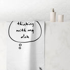 Thinking With My Dick | Mix & Match Naughty XL Fun-Flirty Lovers’ Towels