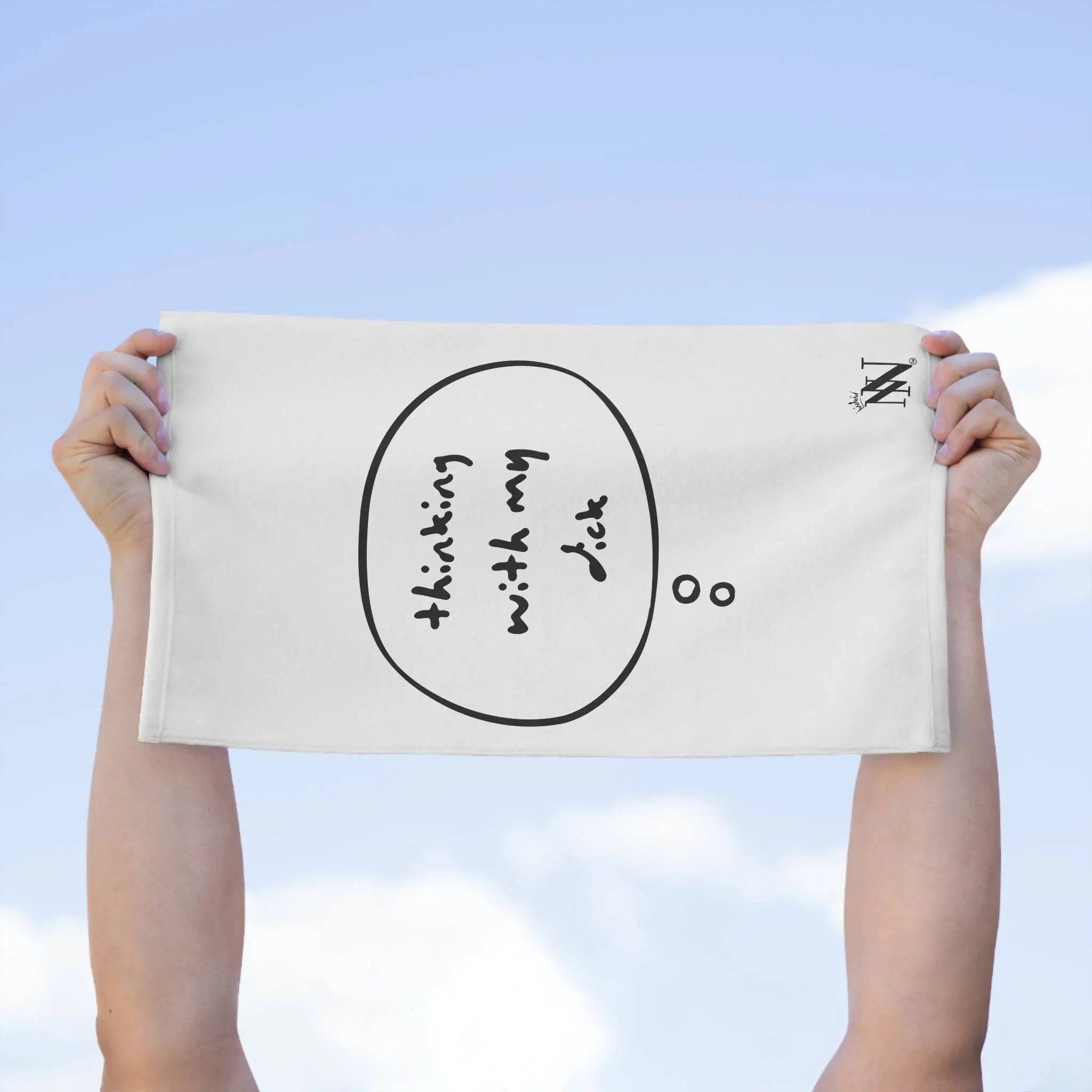 Thinking With My Dick | Mix & Match Soft Fun-Flirty Lovers’ Towels