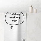 Thinking With My Pussy | Mix & Match Naughty XL Fun-Flirty Lovers’ Towels