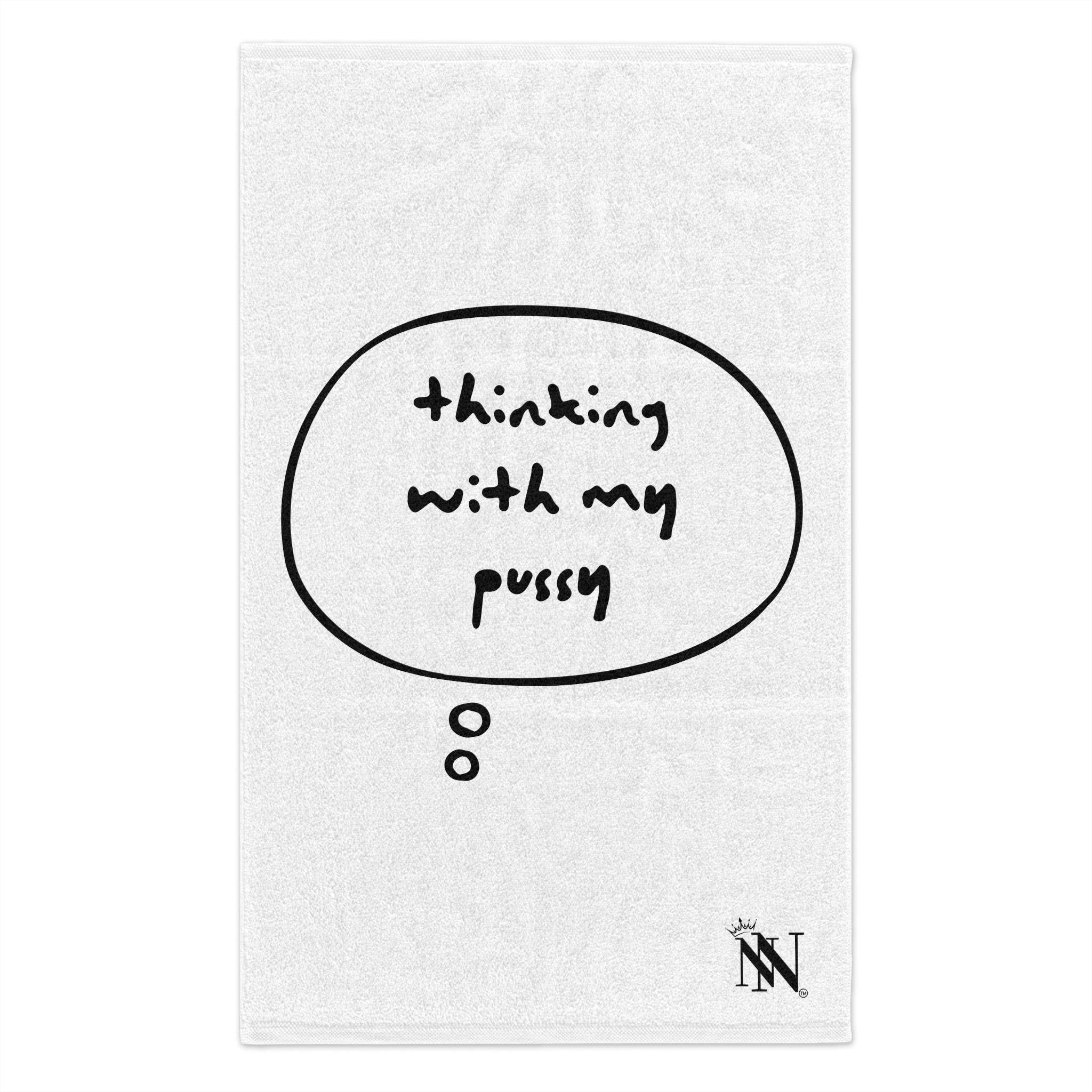 Thinking With My Pussy | Mix & Match Soft Fun-Flirty Lovers’ Towels
