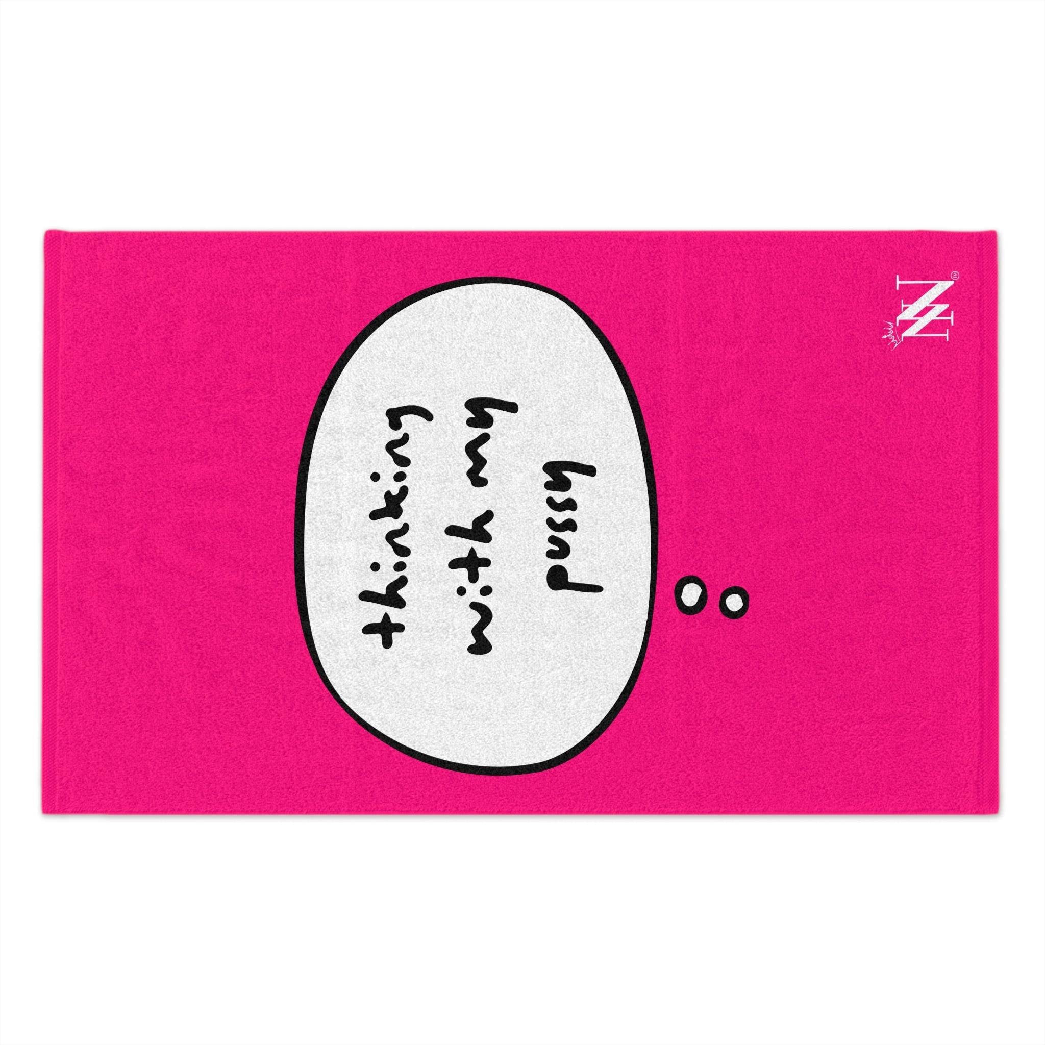 Thinking With My Pussy Pink Mix & Match Soft Sex Towels | Flirty Lovers’ Gifts