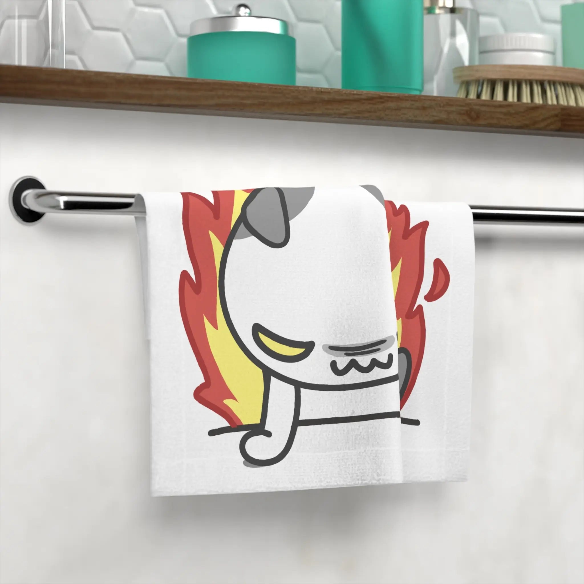 This Kitty Is On Fire | Mix & Match Lils’ Fun-Flirty Lovers’ Towels