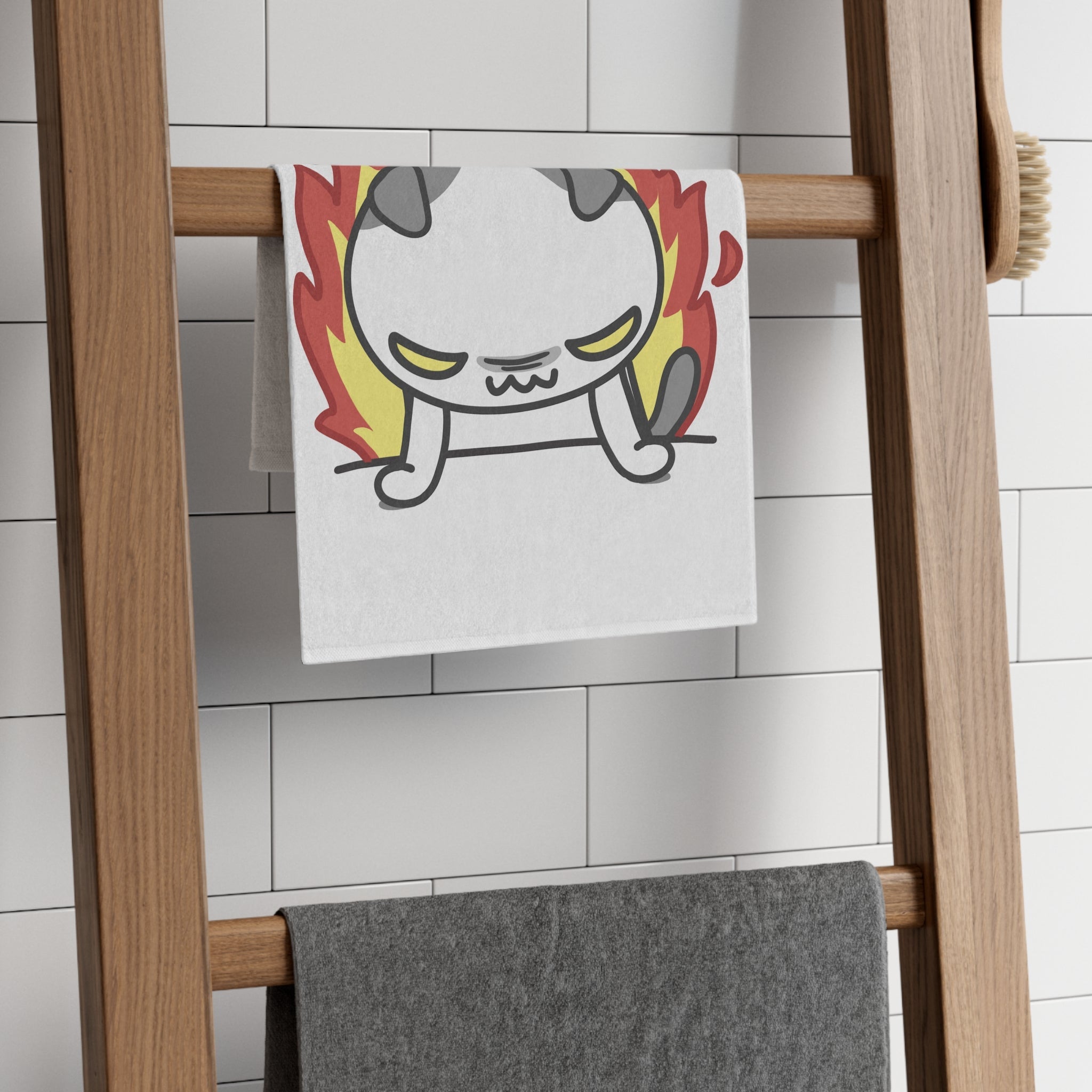 This Kitty Is On Fire | Mix & Match Soft Fun-Flirty Lovers’ Towels