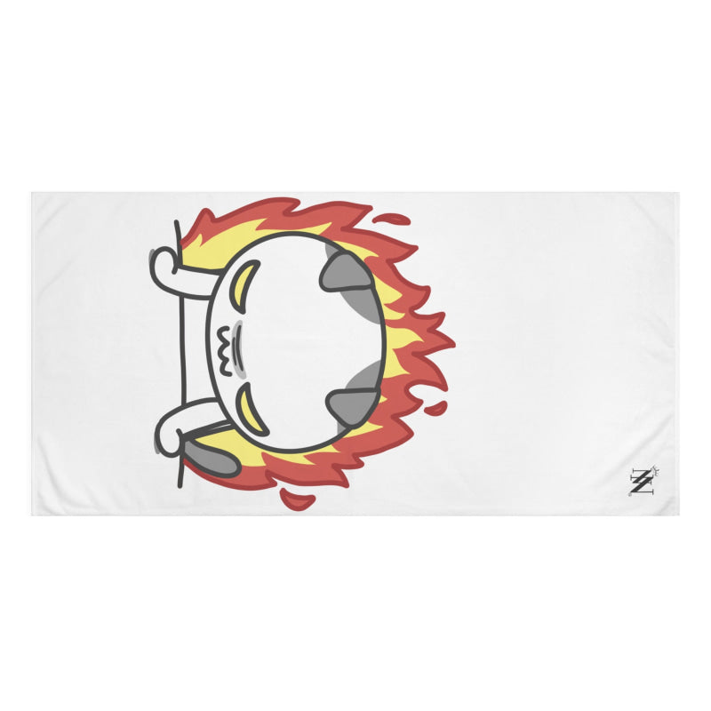 This Kitty Is On Fire | Mix & Match XL Fun-Flirty Lovers’ Towels