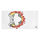 This Kitty Is On Fire | Mix & Match XL Fun-Flirty Lovers’ Towels