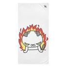 This Kitty Is On Fire | Mix & Match XL Fun-Flirty Lovers’ Towels