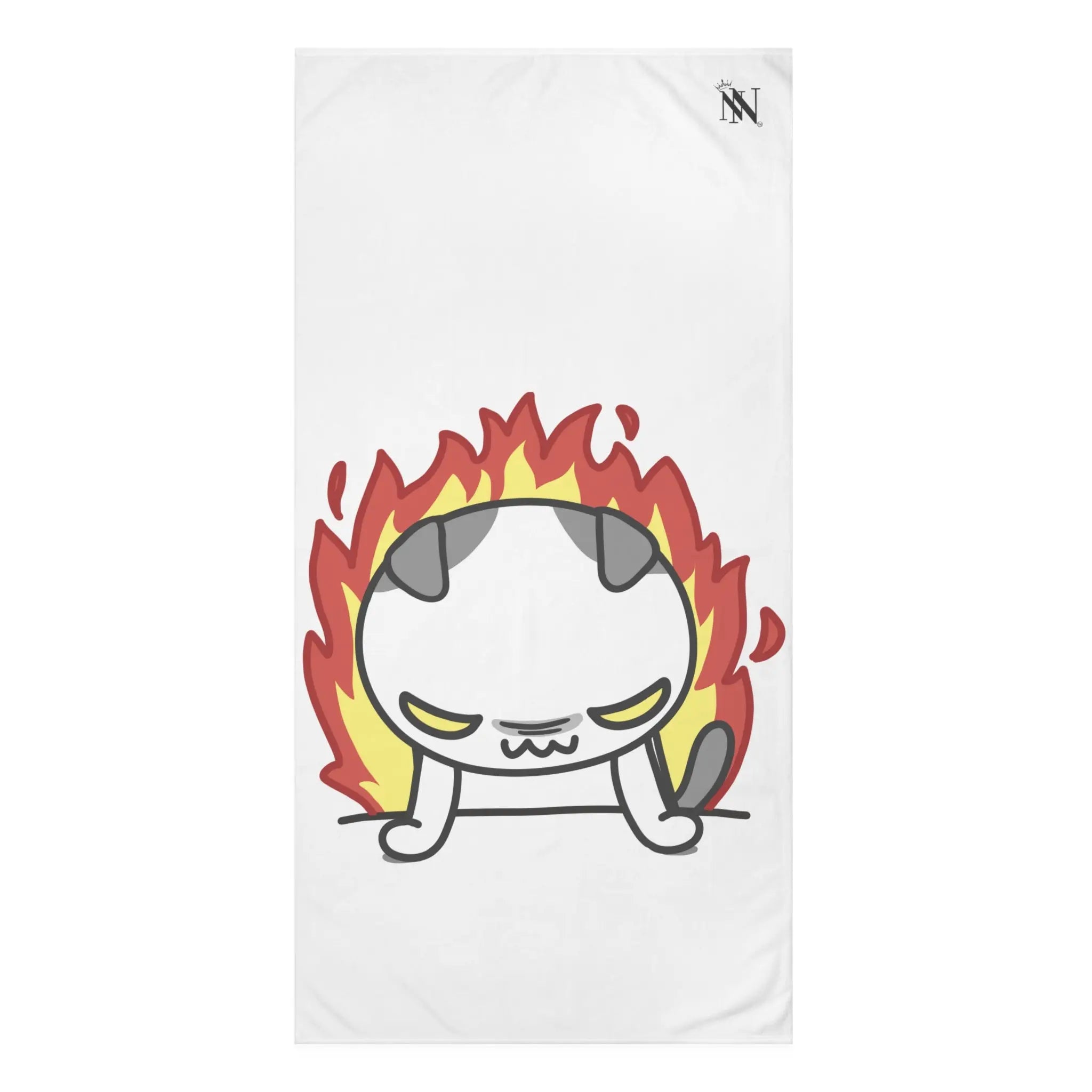 This Kitty Is On Fire | Mix & Match XL Fun-Flirty Lovers’ Towels