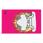 This Kitty Is On Fire Pink | Mix & Match Soft Fun-Flirty Lovers’ Towels