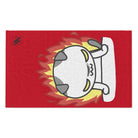This Kitty Is On Fire Red | Mix & Match Soft Fun-Flirty Lovers’ Towels