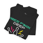 Three Fingers Deep | Mix & Match 100% Cotton Unisex Fun-Flirty Lovers’ Tees