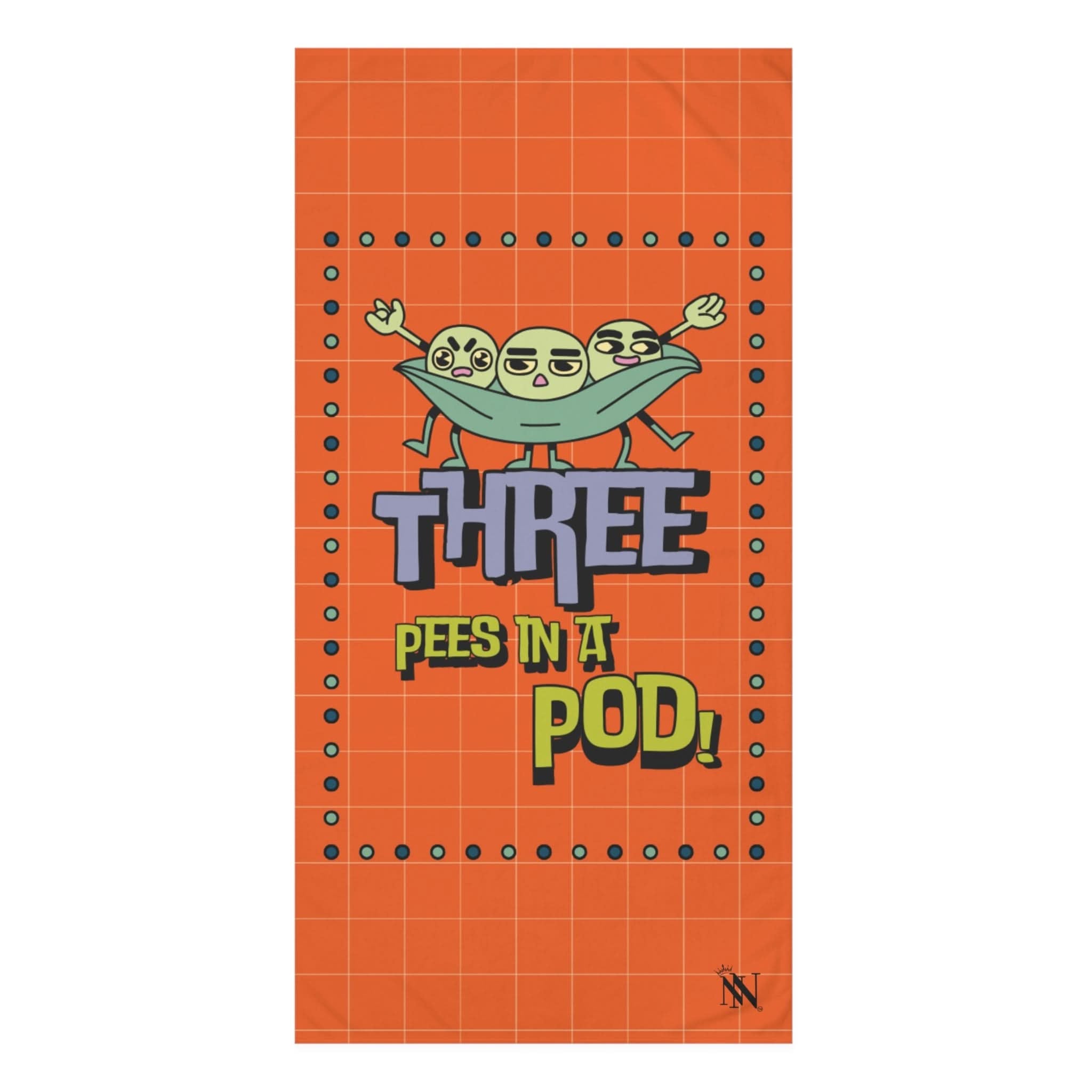 Three Pees in a Pod | Mix & Match Naughty XL Fun-Flirty Lovers’ Towels