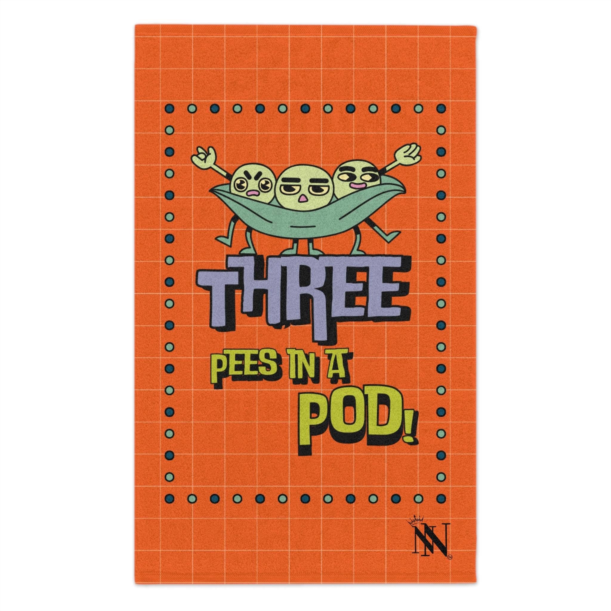 Three Pees in a Pod | Mix & Match Soft Fun-Flirty Lovers’ Towels
