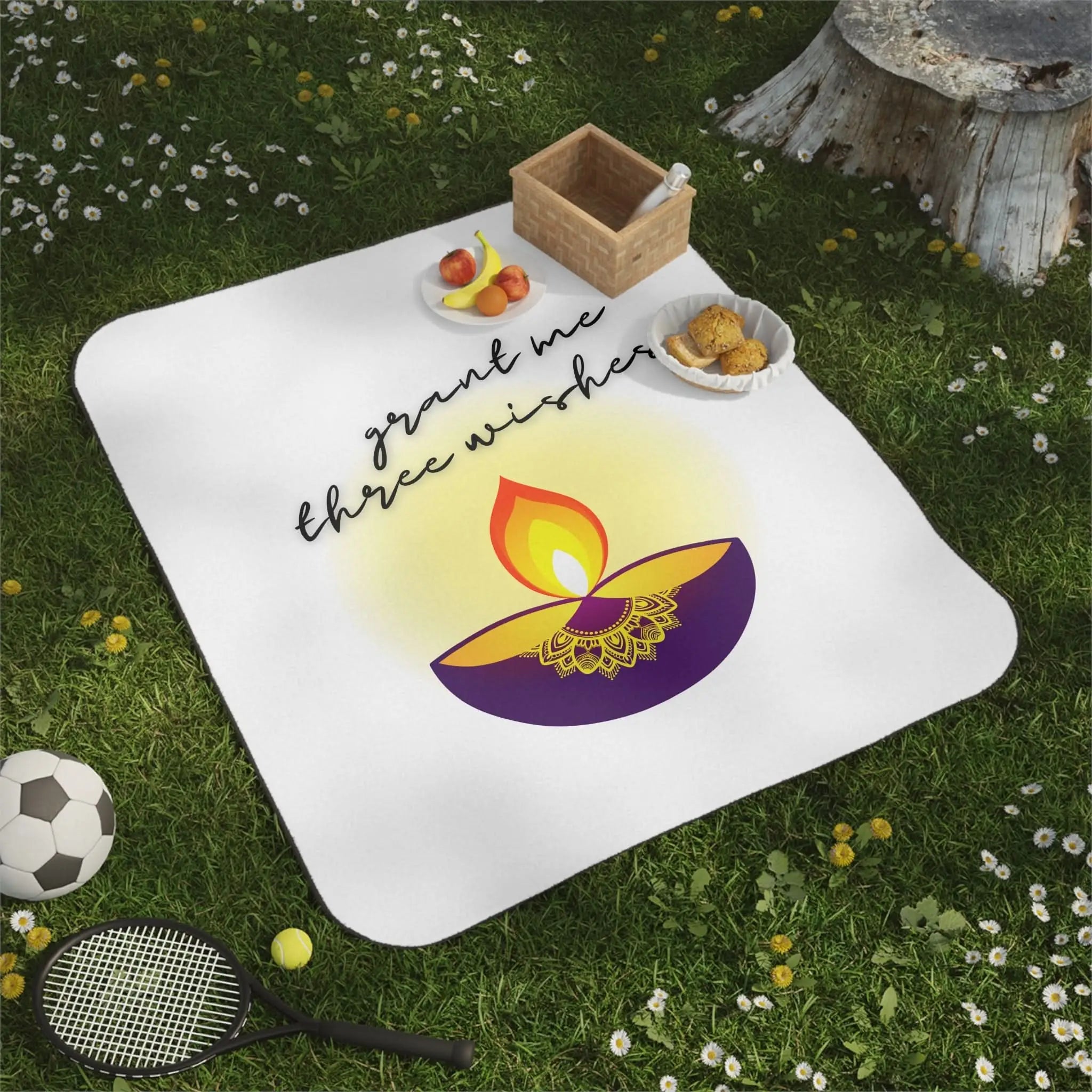 Three Wishes | Mix Match Fun-Flirty Lovers’ Water-Resistant Blankets