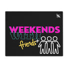 Threesome Weekend Black | Mix & Match Playful Fun-Flirty Lovers’ Toy Mats