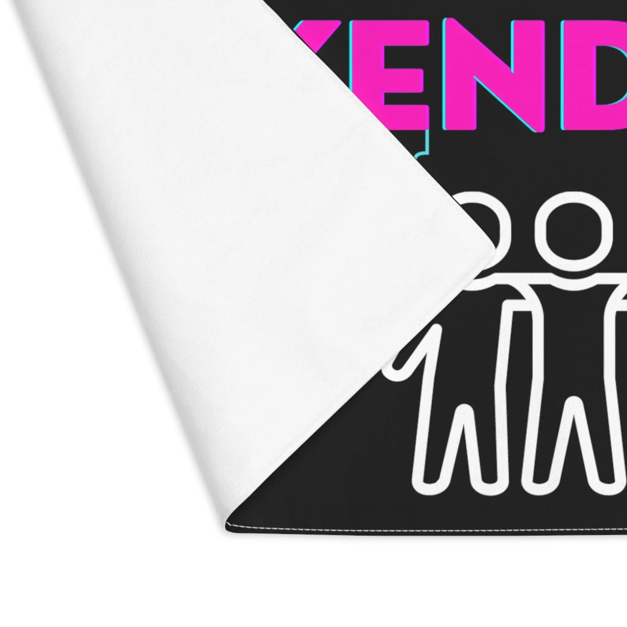 Threesome Weekend Black | Mix & Match Playful Fun-Flirty Lovers’ Toy Mats