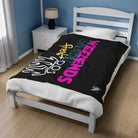 Threesome Weekend Black | Mix & Match Soft Fun-Flirty Lovers’ Blankets