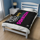 Threesome Weekend Black | Mix & Match Soft Fun-Flirty Lovers’ Blankets