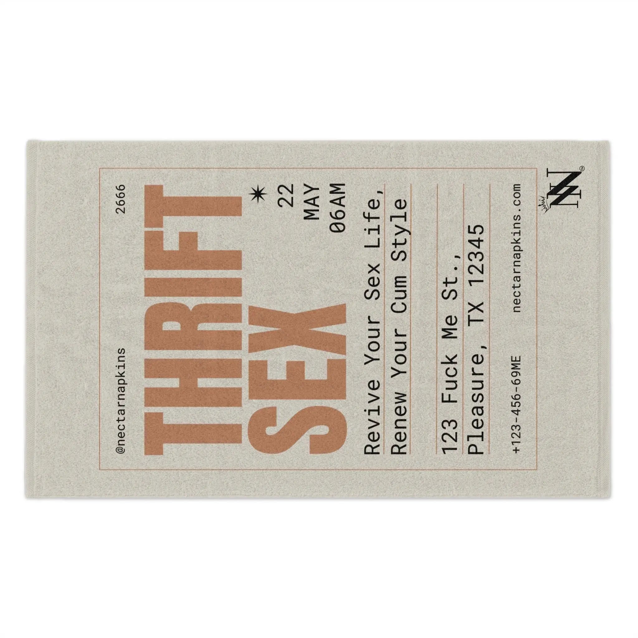 Thrift Sex | Mix & Match Soft Fun-Flirty Lovers’ Towels