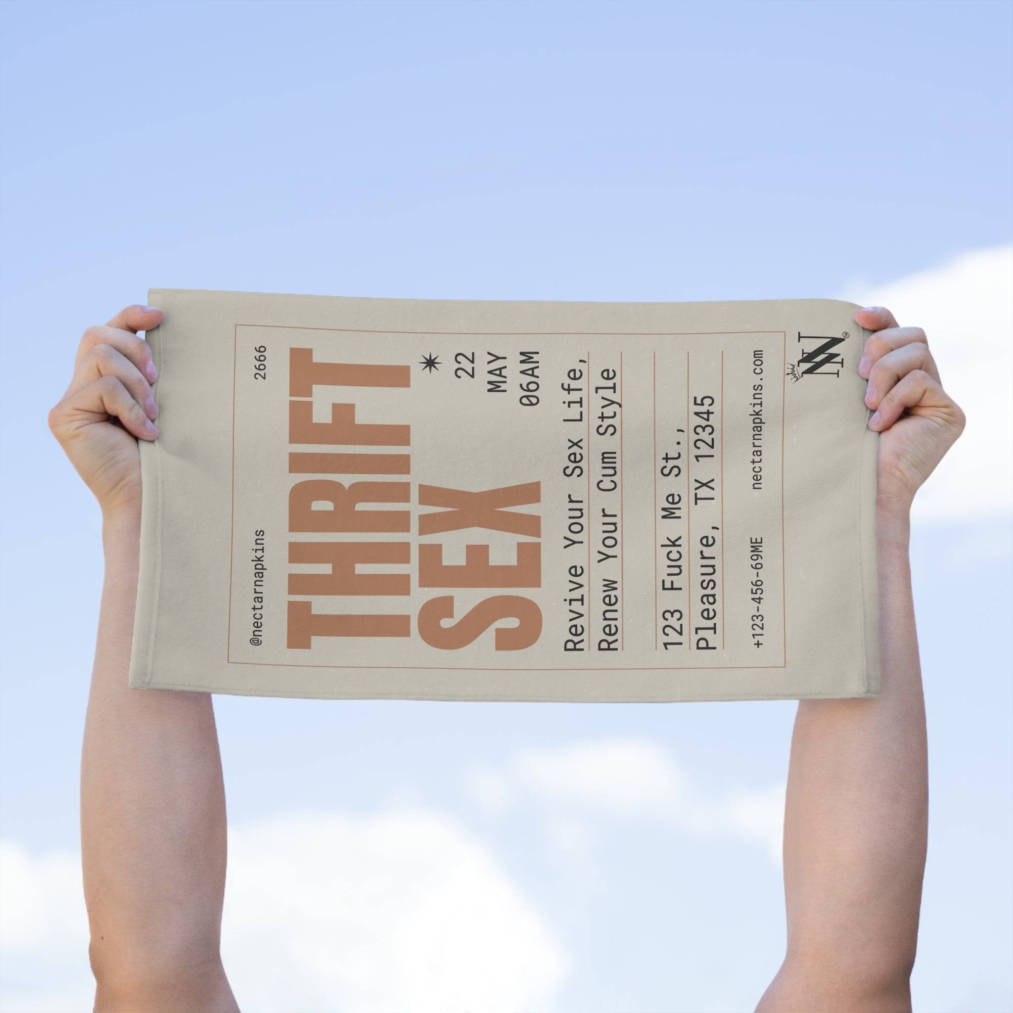 Thrift Sex | Mix & Match Soft Fun-Flirty Lovers’ Towels