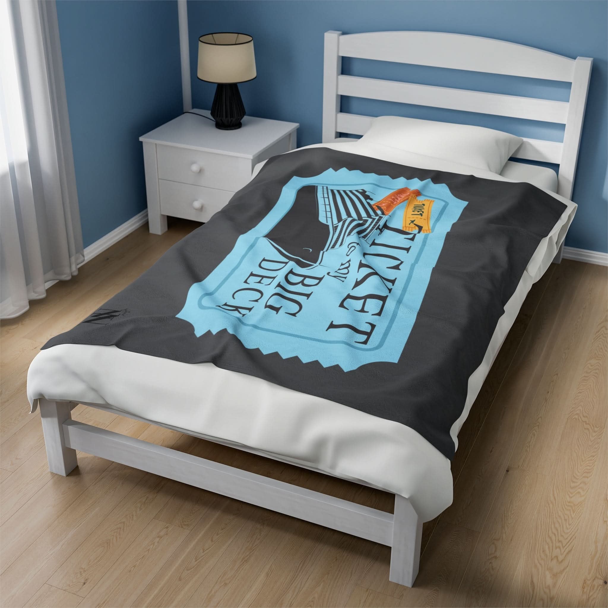 Ticket to Big Deck | Mix & Match Fun-Flirty Lovers’ Blankets