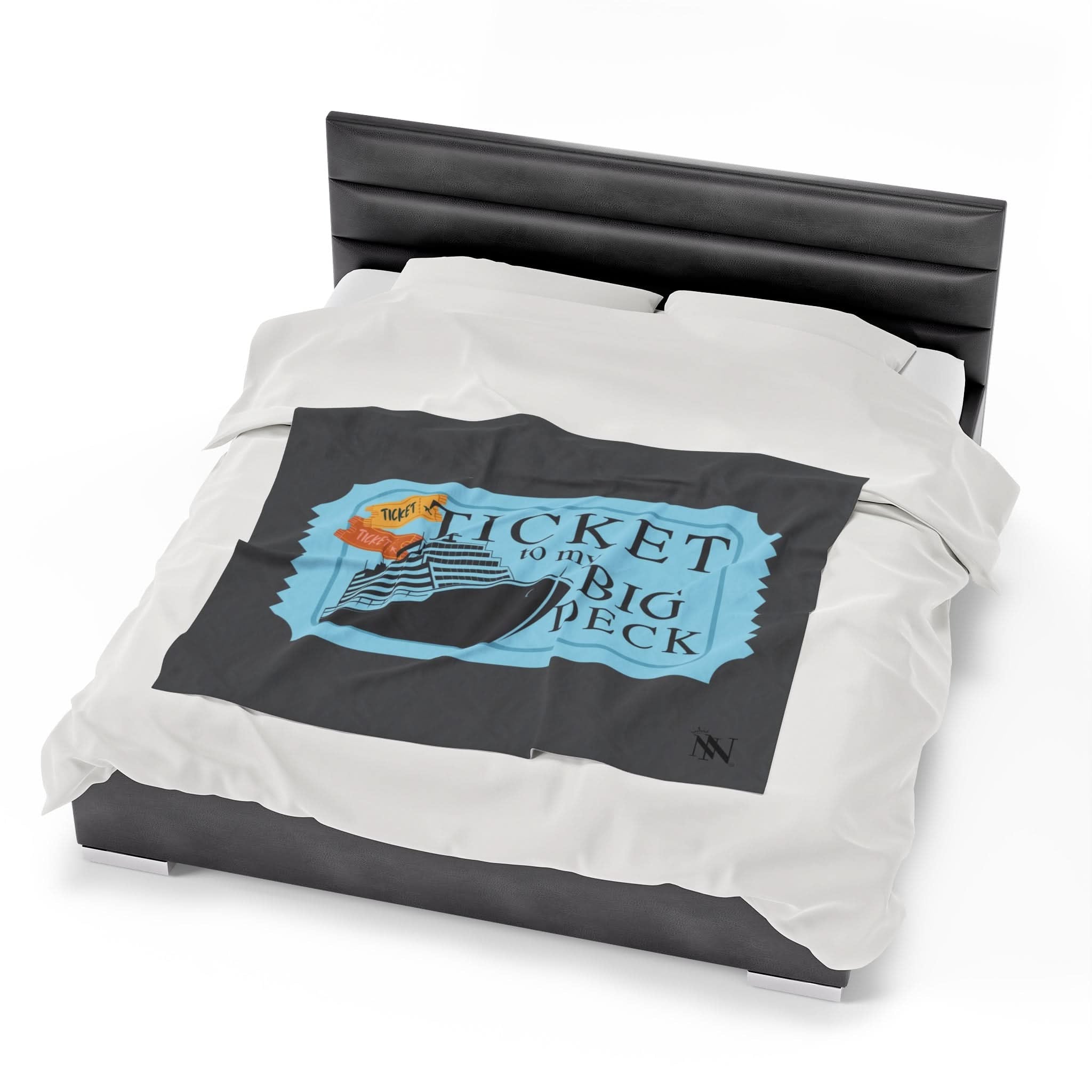 Ticket to Big Deck | Mix & Match Fun-Flirty Lovers’ Blankets