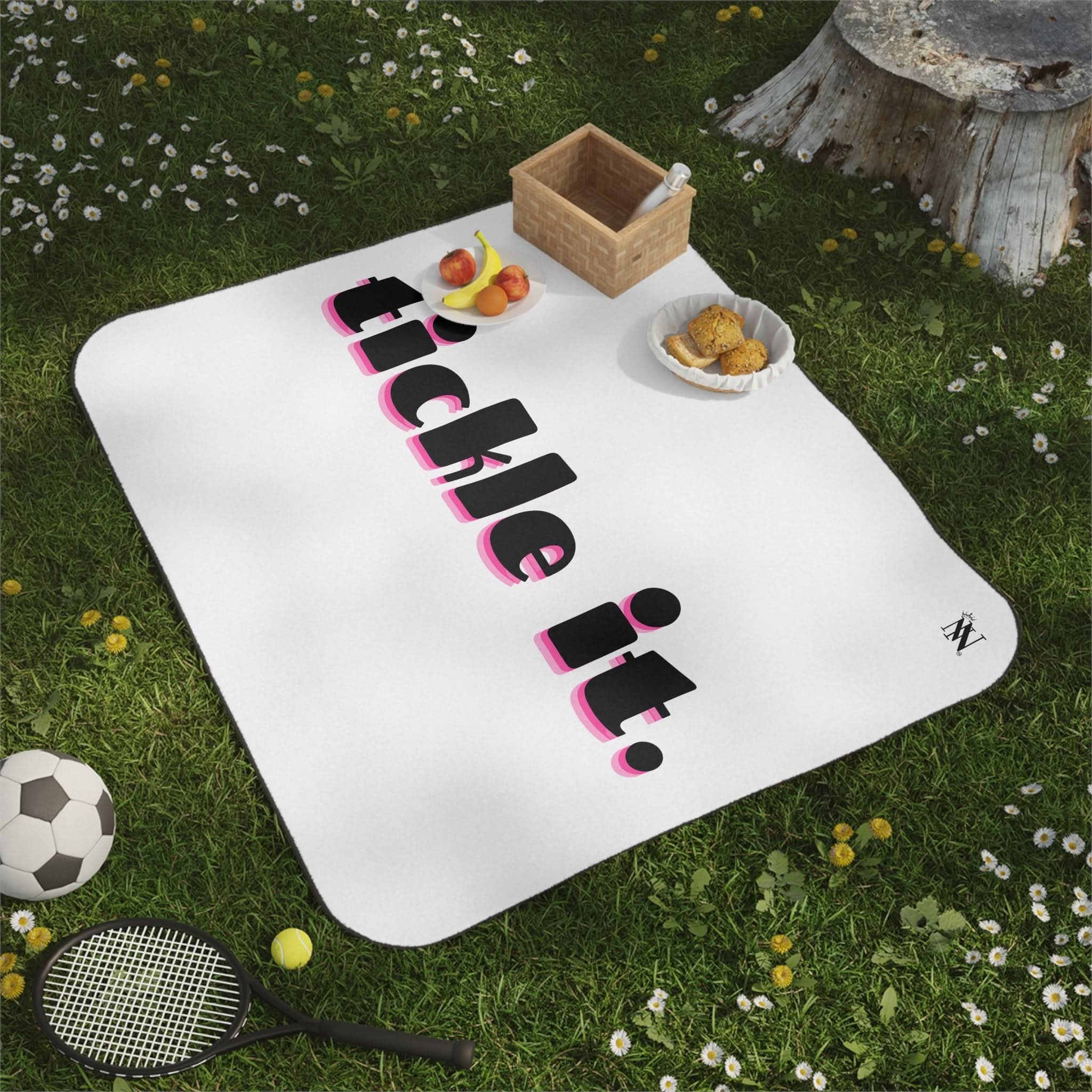 Tickle It | Mix Match Fun-Flirty Lovers’ Water-Resistant Blankets
