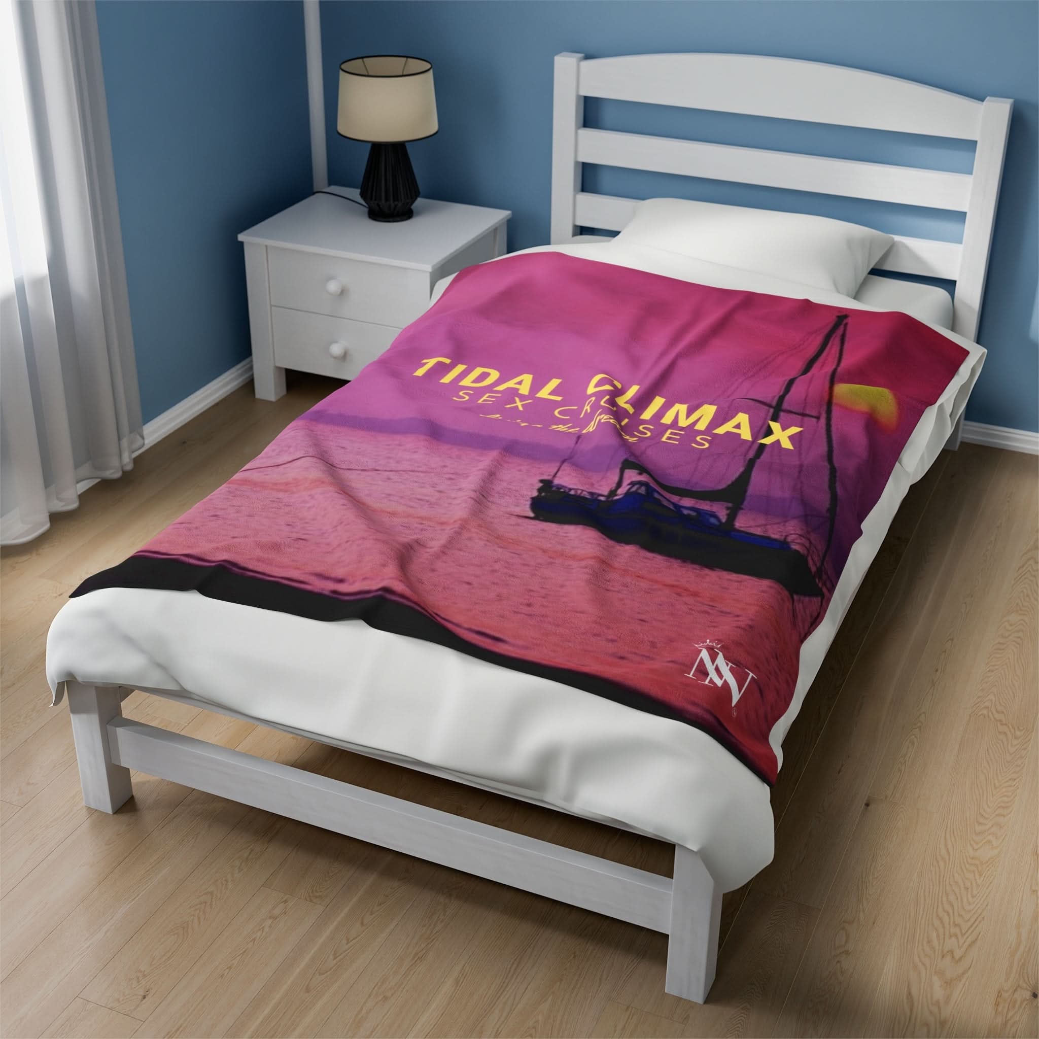 Tidal Climax | Mix & Match Fun-Flirty Lovers’ Blankets