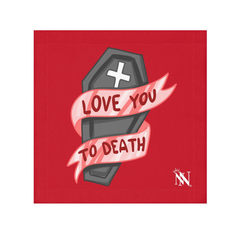 Til Death Do Us Part Red | Mix & Match Lils’ Fun-Flirty Lovers’ Towels