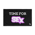 Time for Sex! Black | Mix & Match Original Fun-Flirty Lovers’ Towels