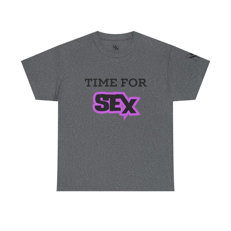 Time for Sex! | Mix & Match 100% Cotton Unisex Fun-Flirty Lovers’ Tees