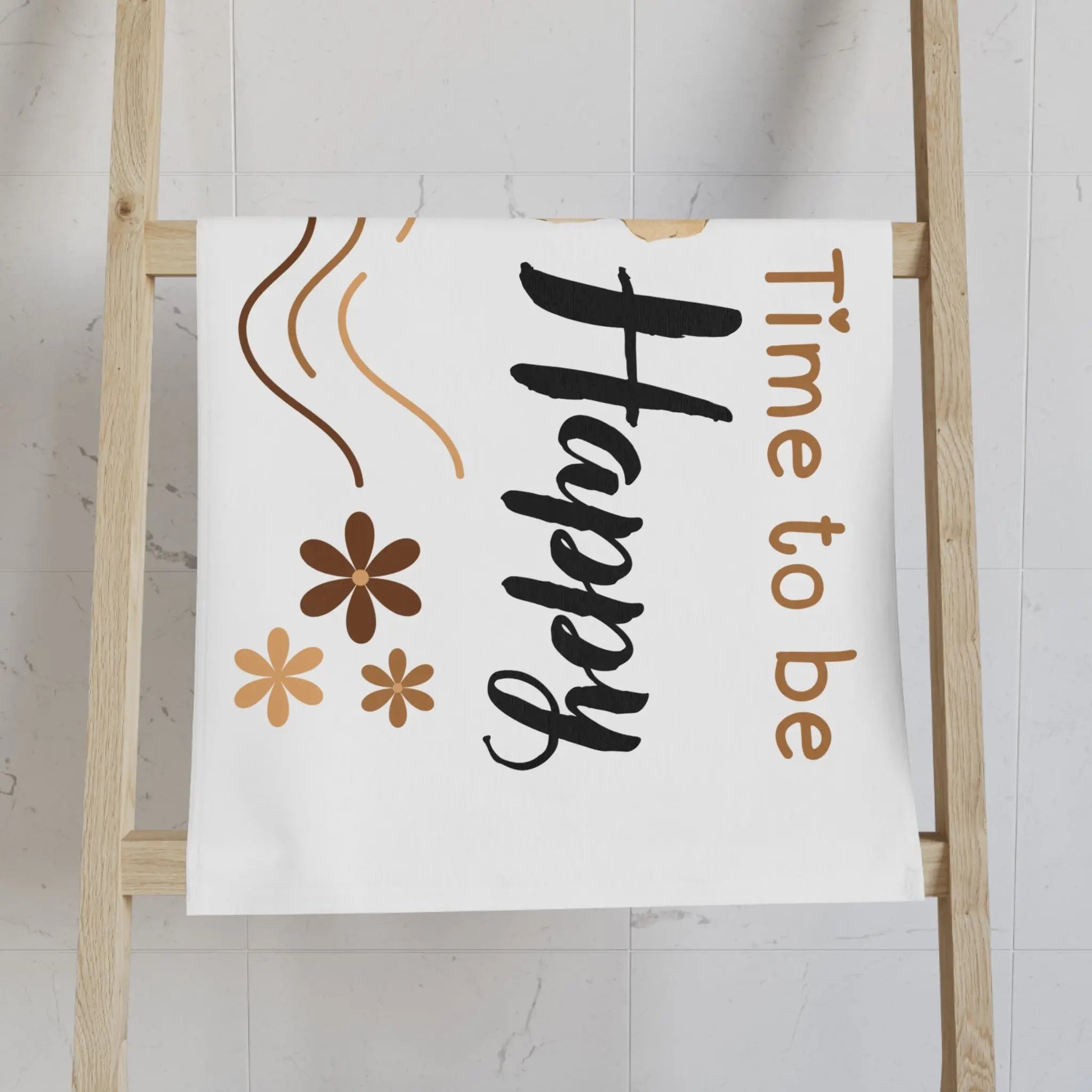 Time To Be Happy | Mix & Match Classic Fun-Flirty Lovers’ Towels