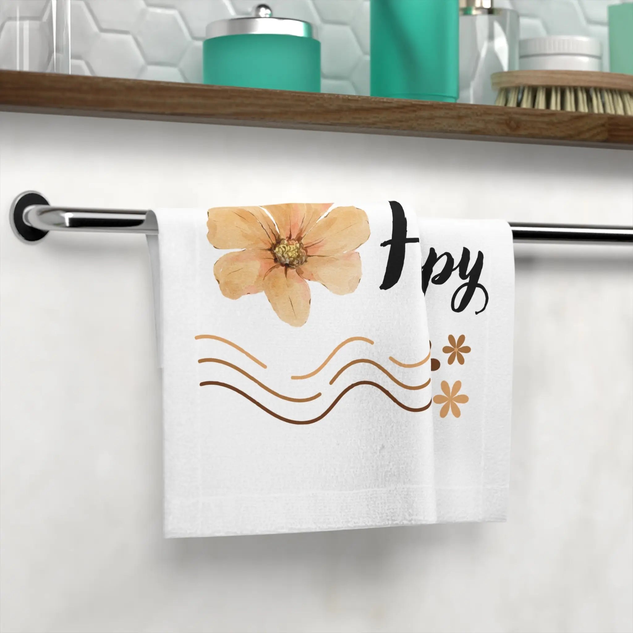 Time To Be Happy Mix & Match Lils’ Fun-Flirty Lovers’ Towels