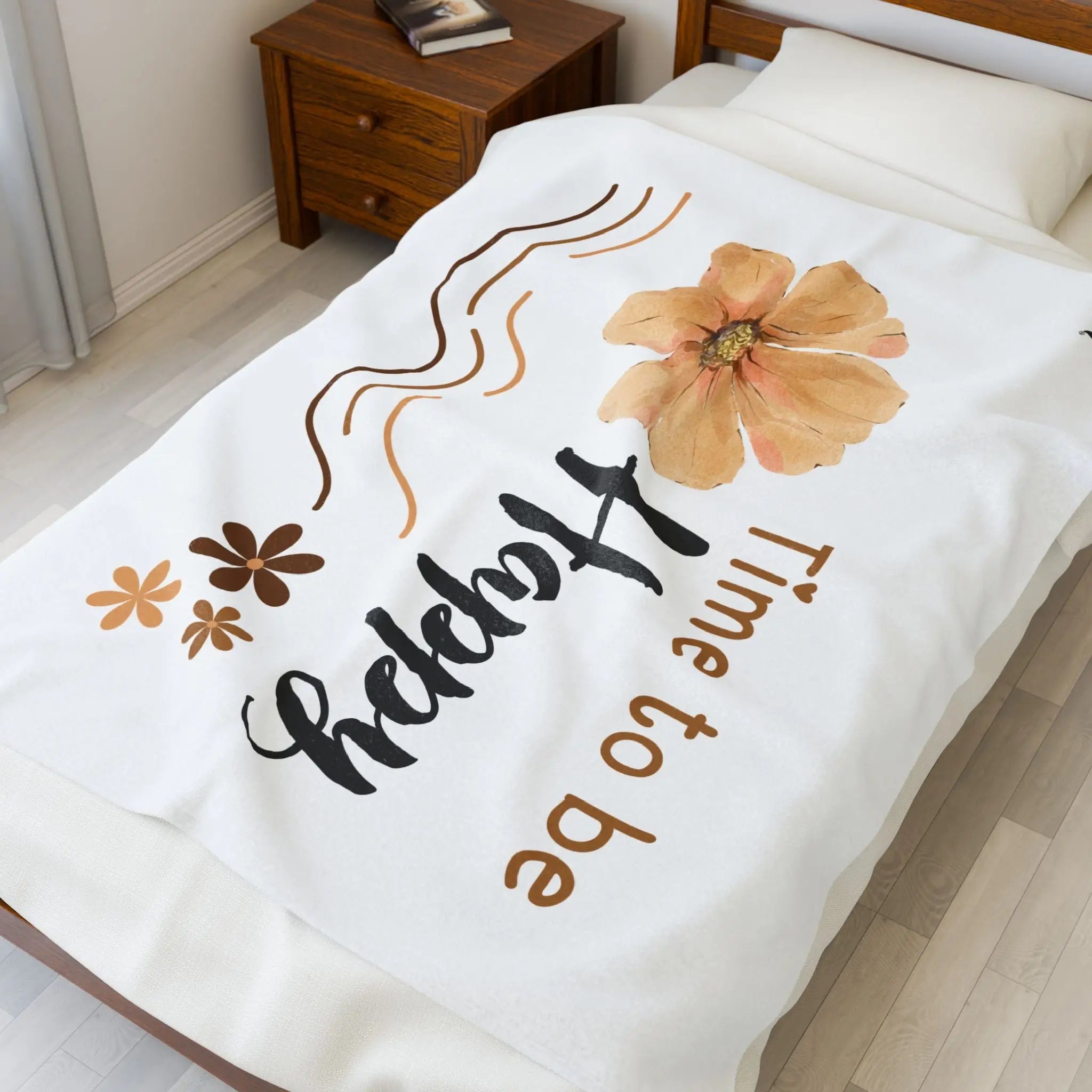 Time To Be Happy | Mix & Match Soft Fun-Flirty Lovers’ Blankets