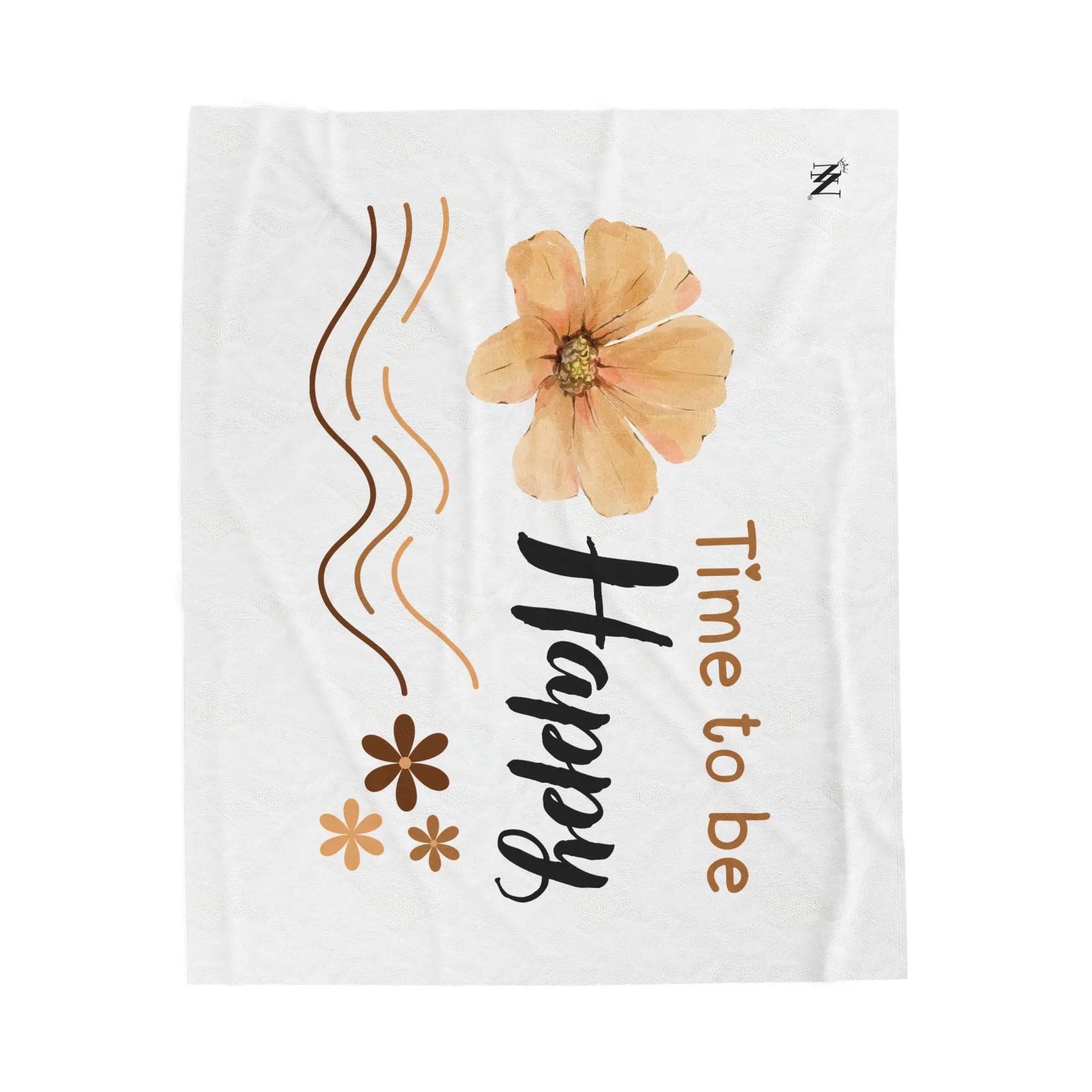 Time To Be Happy | Mix & Match Soft Fun-Flirty Lovers’ Blankets