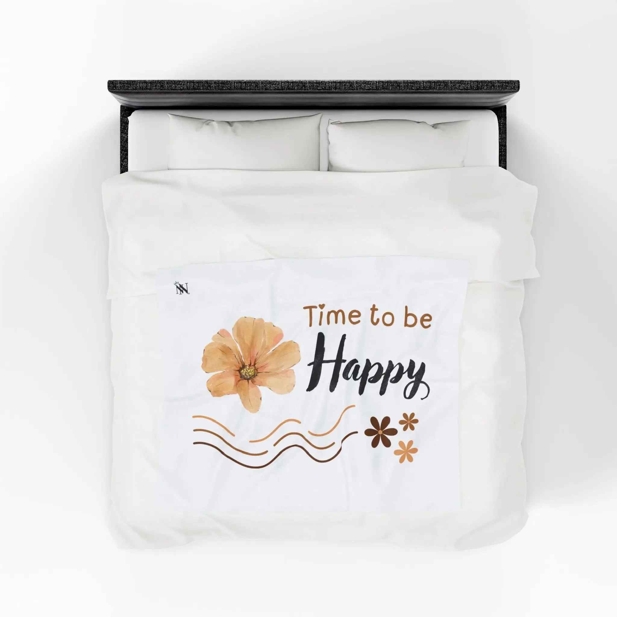 Time To Be Happy | Mix & Match Soft Fun-Flirty Lovers’ Blankets