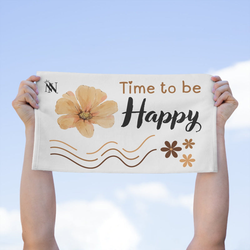 Time To Be Happy | Mix & Match Soft Fun-Flirty Lovers’ Towels