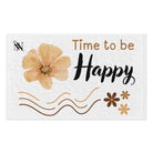 Time To Be Happy | Mix & Match Soft Fun-Flirty Lovers’ Towels