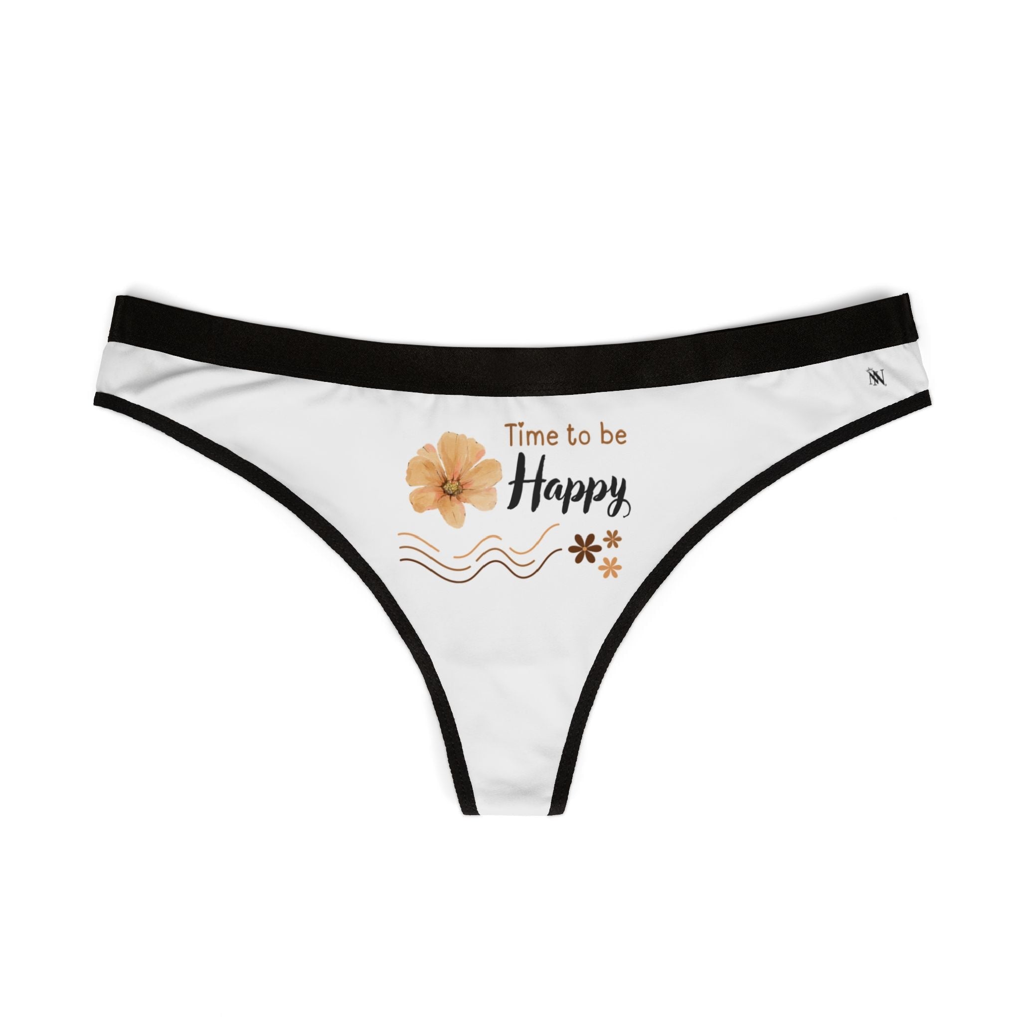 Time To Be Happy | Mix & Match Women’s Fun-Flirty Lovers’ Thongs