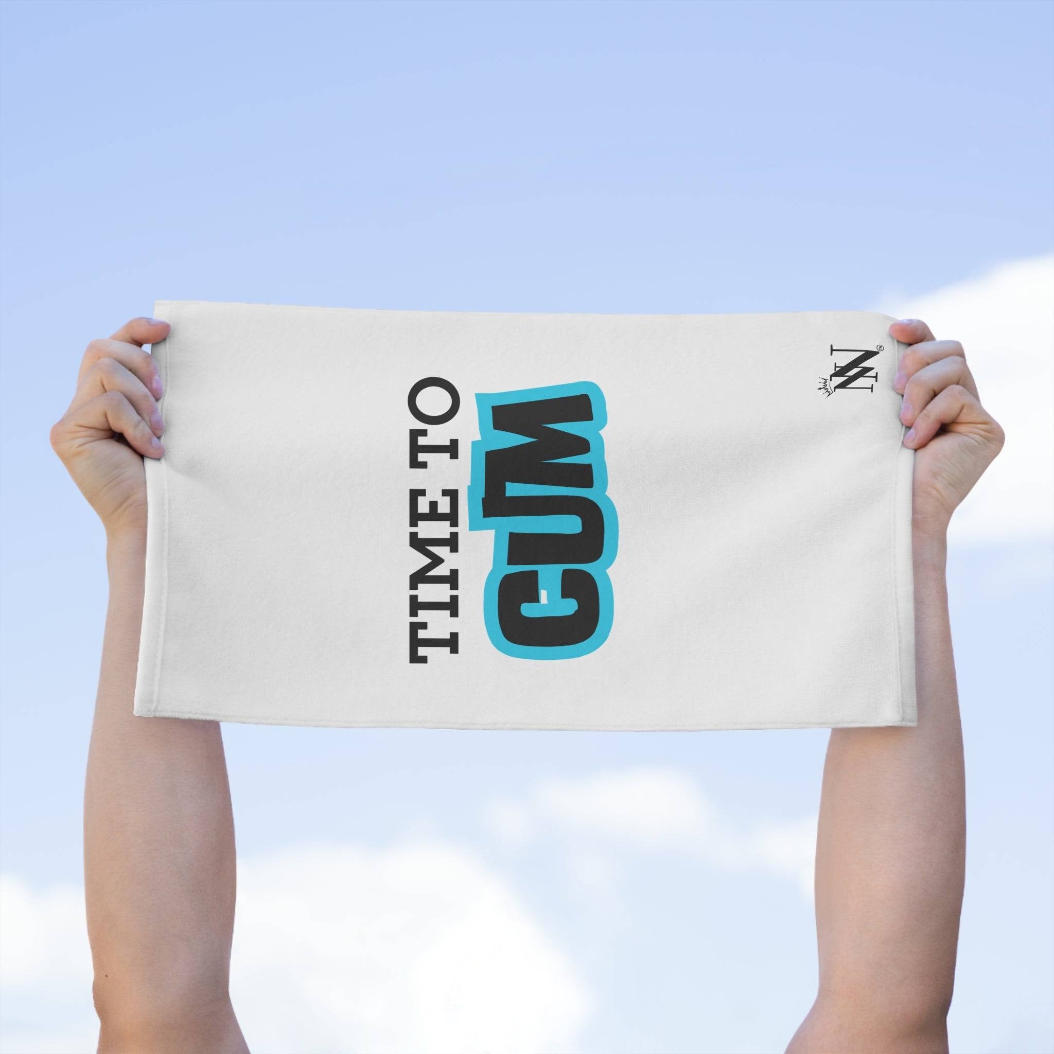 Time to Cum | Mix & Match Soft Fun-Flirty Lovers’ Towels