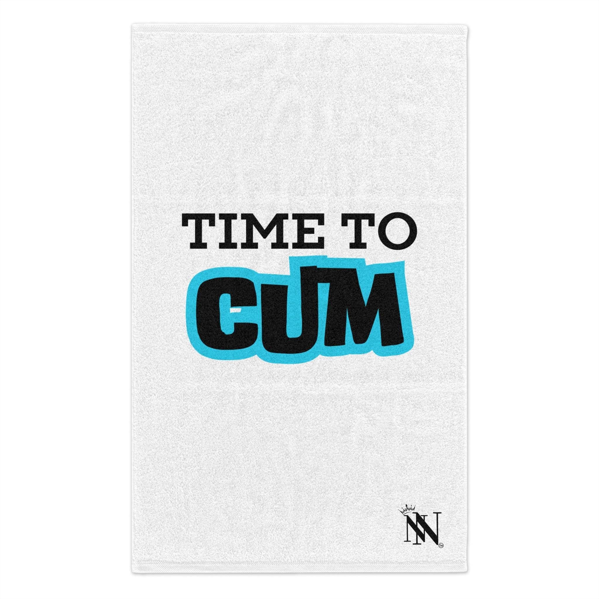 Time to Cum | Mix & Match Soft Fun-Flirty Lovers’ Towels