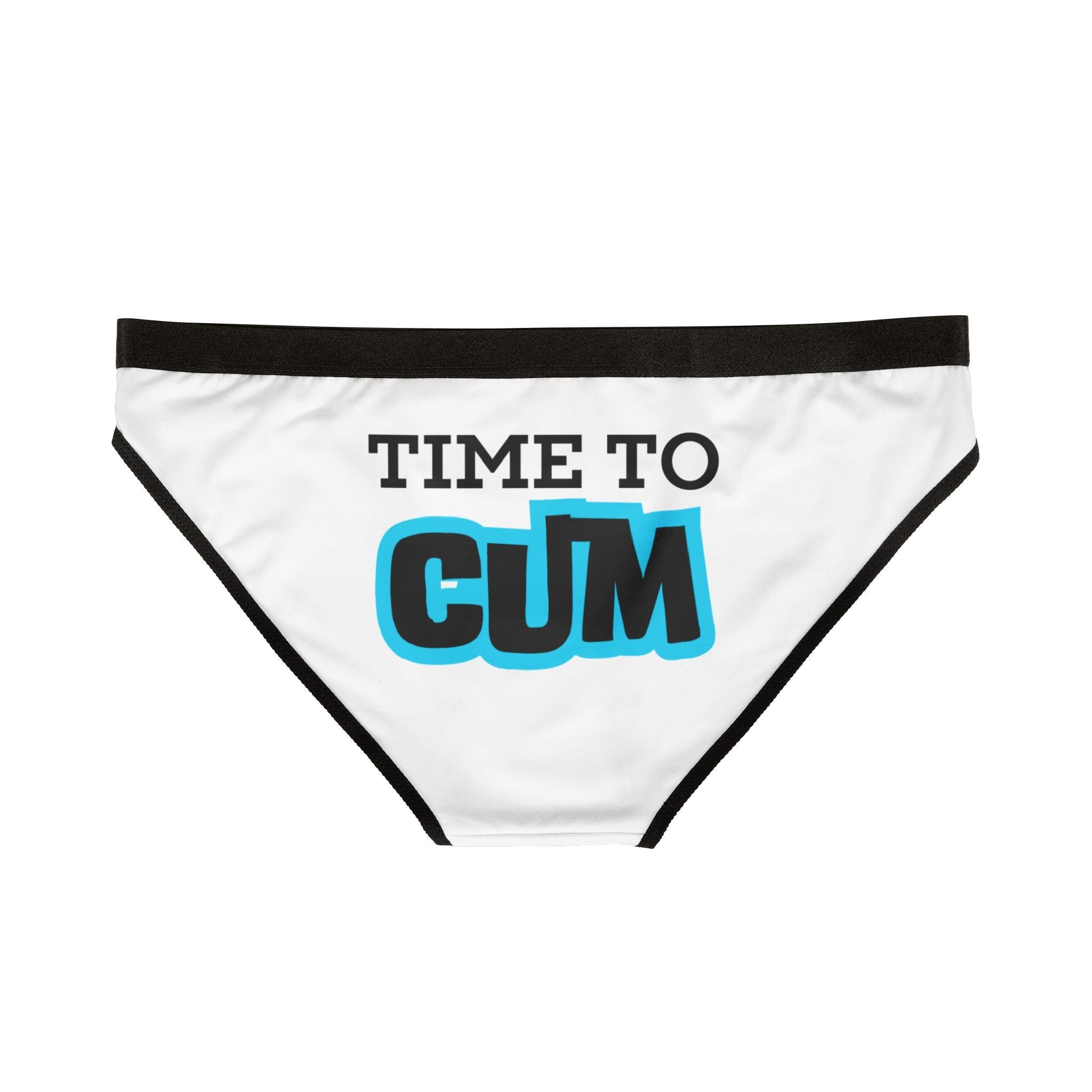 Time to Cum Women’s Briefs | Mix &amp; Match Women’s Fun-Flirty Lovers’ Panties