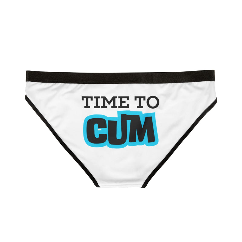 Time to Cum Women’s Briefs | Mix & Match Women’s Fun-Flirty Lovers’ Panties