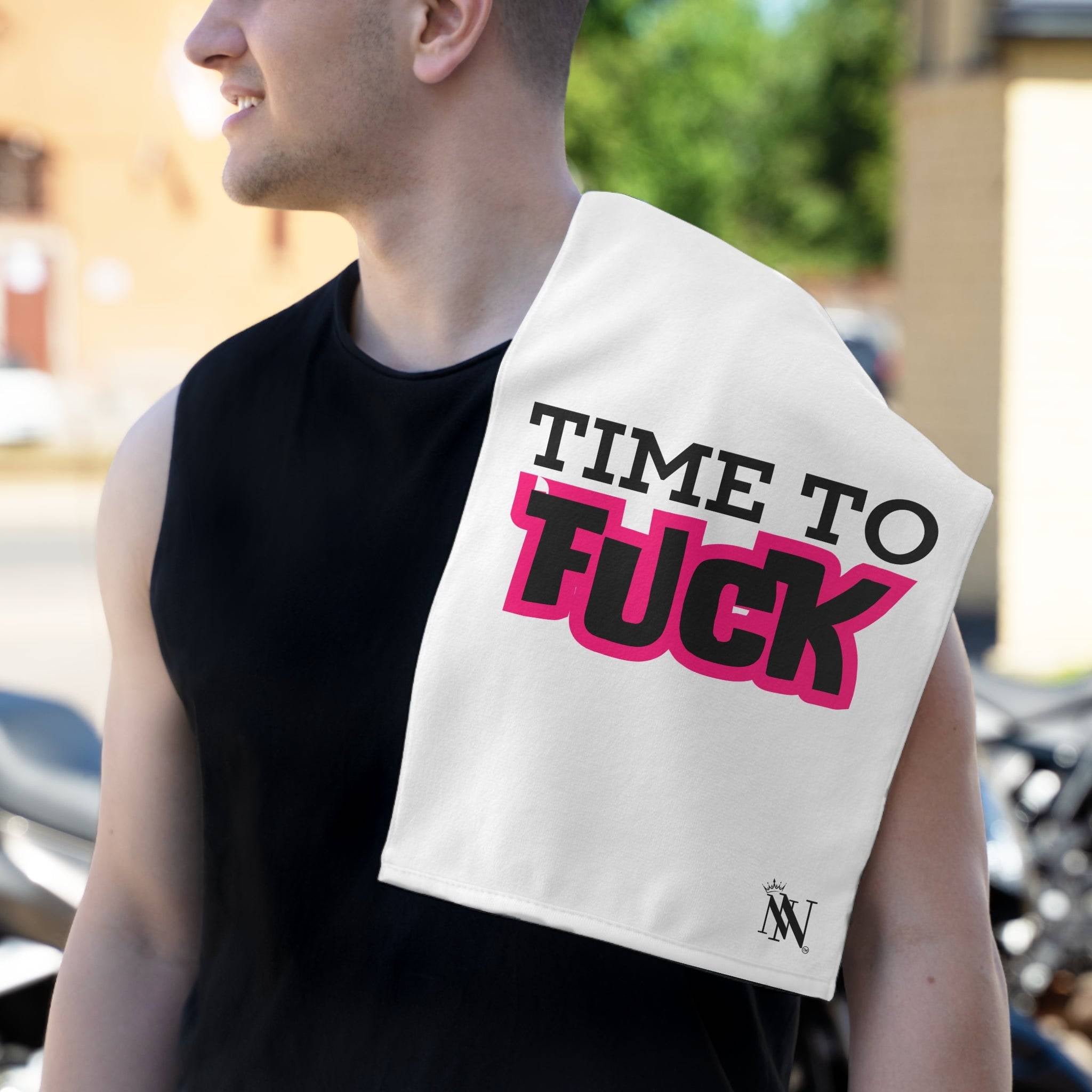 Time to Fuck | Mix & Match Soft Fun-Flirty Lovers’ Towels