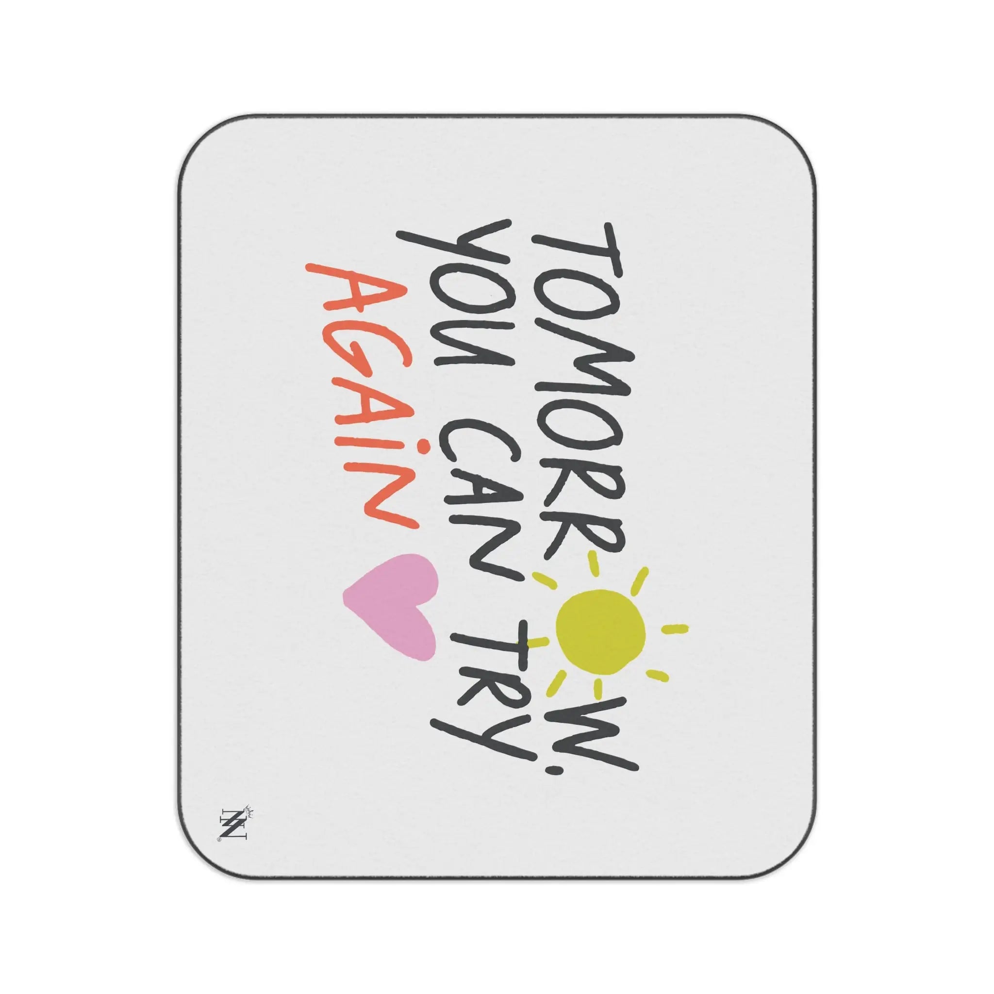 Tomorrow You Can Try Again | Mix Match Fun-Flirty Lovers’ Water-Resistant Blankets