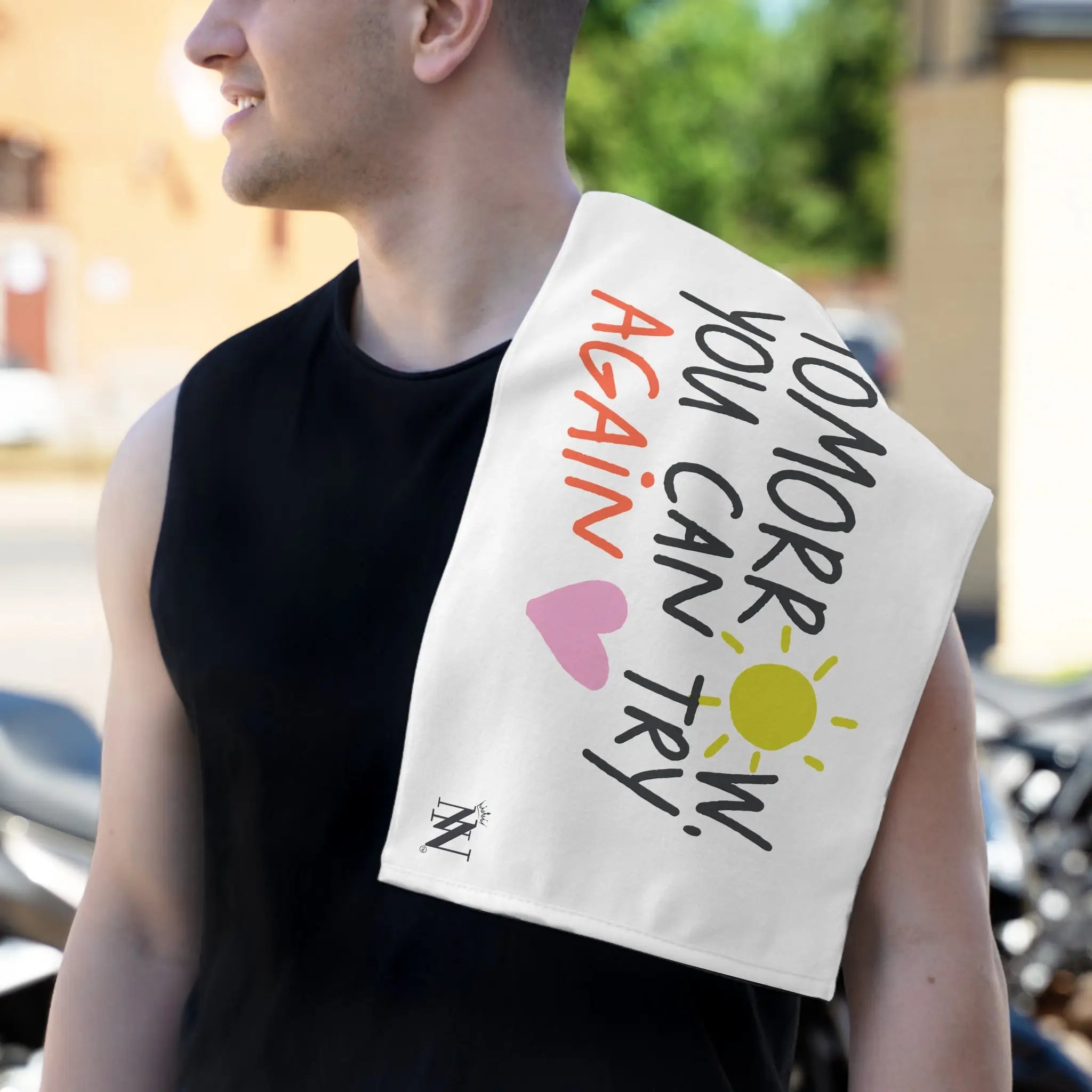 Tomorrow You Can Try Again | Mix & Match Soft Fun-Flirty Lovers’ Towels
