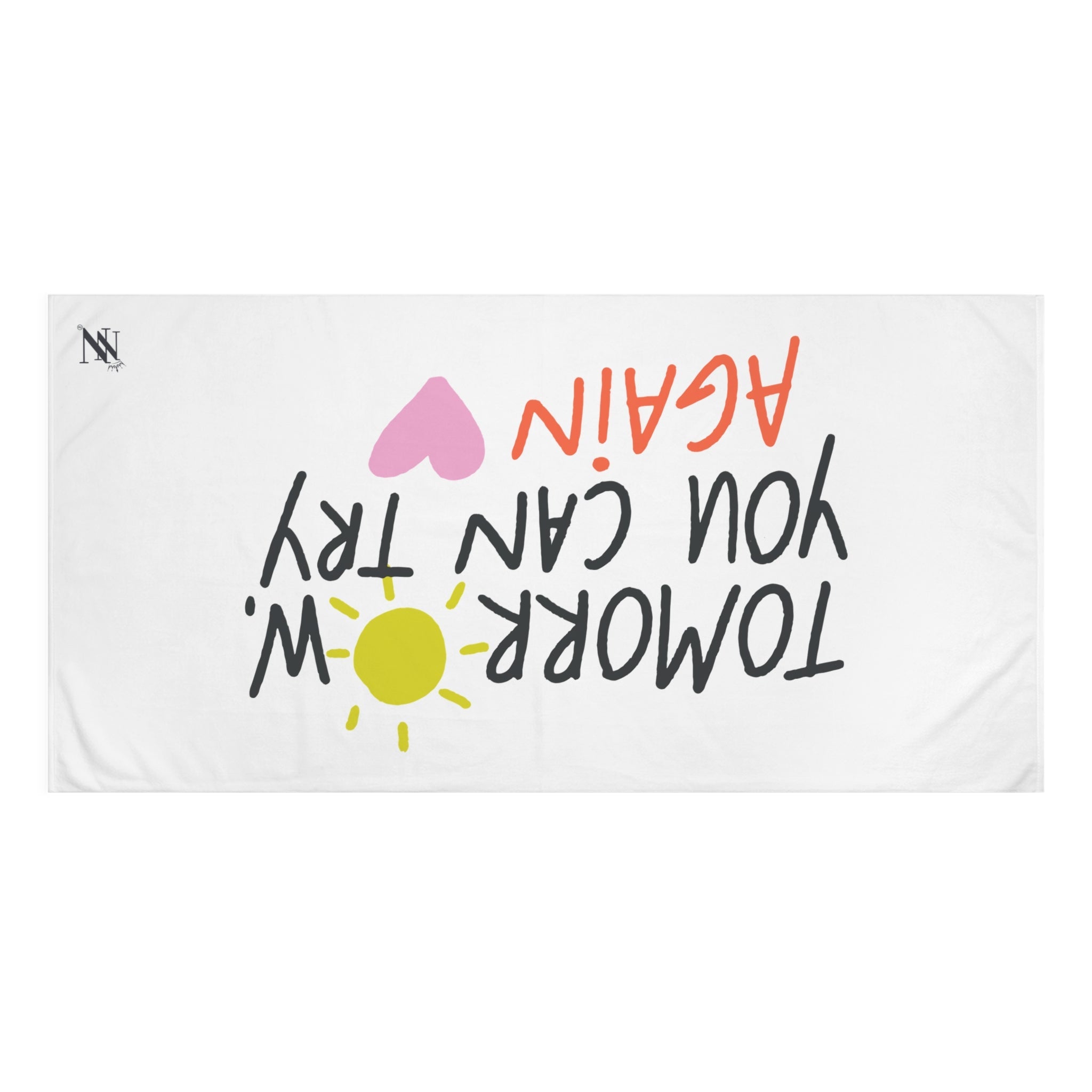 Tomorrow You Can Try Again | Mix & Match XL Fun-Flirty Lovers’ Towels
